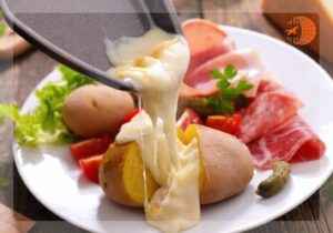 راکلت غذای خوشمزه سوییس